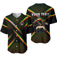 (Custom Personalised) Ethiopia Baseball Jerseys Typography LT16 - Wonder Print Shop