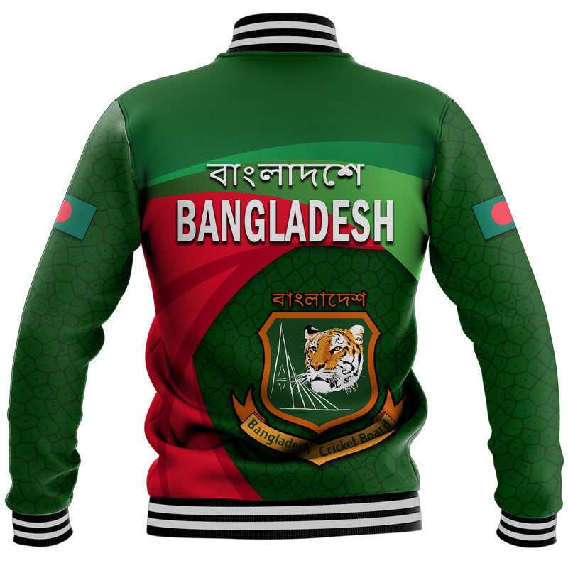 Bangladesh Cricket Team Baseball Jacket Bangla Tigers Simple LT9 - Wonder Print Shop