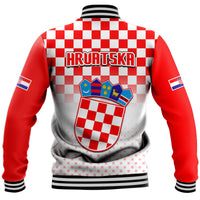 Croatia Hrvatska Football World Cup Vibe Baseball Jacket LT9 - Wonder Print Shop