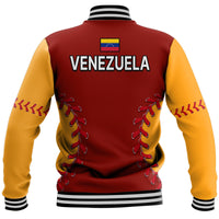 Venezuela Baseball Flag Map Baseball Jacket LT9 - Wonder Print Shop