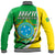 Brazil Football Coat Of Arms Baseball Jacket Canarinha Champions World Cup 2022 LT9 - Wonder Print Shop