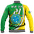 (Custom Text And Number) Brazil Football Coat Of Arms Baseball Jacket Canarinha Champions World Cup 2022 LT9 - Wonder Print Shop
