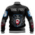 (Custom) Viking - Greenland Flag and Map Baseball Jackets style Viking Geri and Freki RLT12 - Wonder Print Shop
