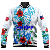 Special Samoa HRPP Party Baseball Jacket Tribal Samoan Hibiscus Design LT9 - Wonder Print Shop
