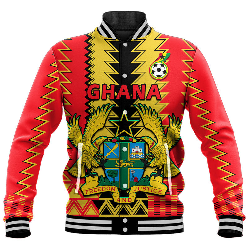 Ghana Football Sport Style Baseball Jacket LT9 - Wonder Print Shop