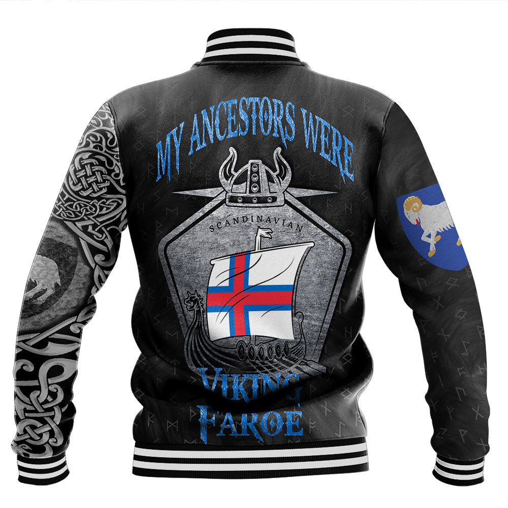Viking Faroe Islands Drakkar Baseball Jacket RLT12 - Wonder Print Shop