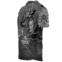 Viking Thor and Jormungand Baseball Jersey RLT12 - Wonder Print Shop