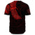 Viking Clothing Viking Odins Raven Tattoo Red Version Baseball Jersey RLT12 - Wonder Print Shop