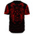 Viking Clothing Viking Compass Vegvisir Tattoo Red Version Baseball Jersey RLT12 - Wonder Print Shop