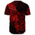 Viking Clothing Viking Odin Tattoo Red Version Baseball Jersey RLT12 - Wonder Print Shop