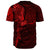 Viking Clothing Vegvisir With Raven Viking Compass Baseball Jersey Red Version RLT12 - Wonder Print Shop