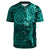 Viking Clothing Vegvisir With Raven Viking Compass Baseball Jersey Cyan Version RLT12 - Wonder Print Shop