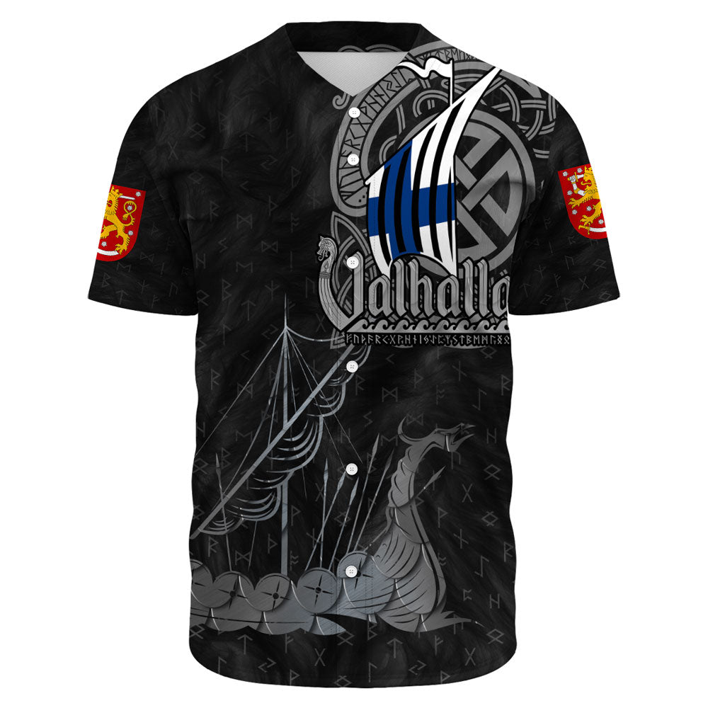 Viking Clothing Viking Finland Drakkar Baseball Jersey RLT12 - Wonder Print Shop
