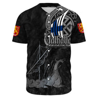 Viking Clothing Viking Finland Drakkar Baseball Jersey RLT12 - Wonder Print Shop