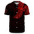 Viking Clothing Viking Odins Raven Tattoo Red Version Baseball Jersey RLT12 - Wonder Print Shop