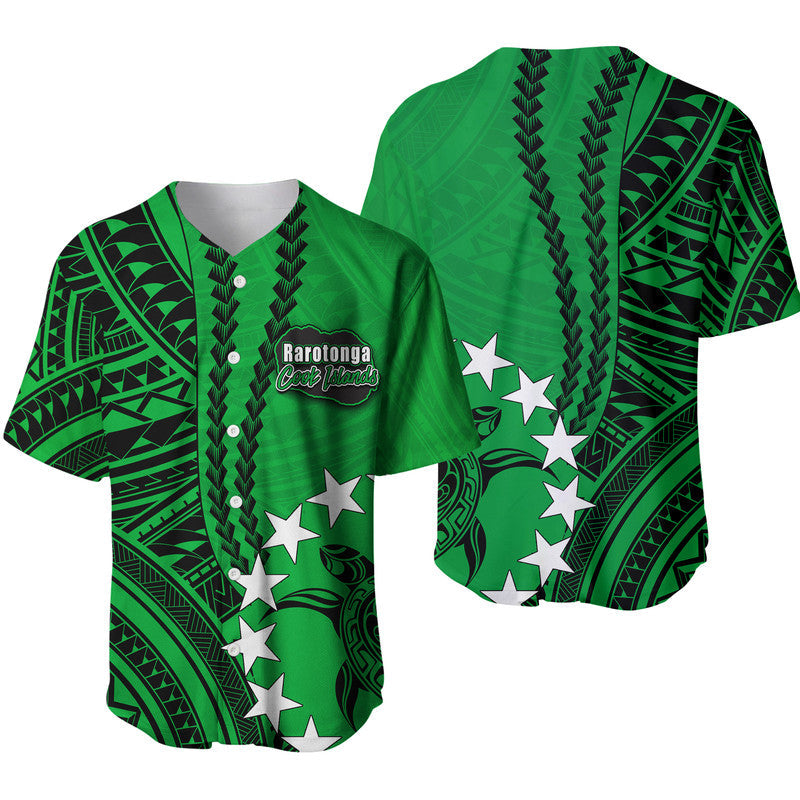 Cook Islands Rarotonga Polynesian Baseball Jersey LT6 - Wonder Print Shop