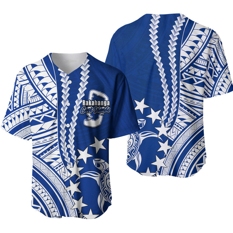 Cook Islands Rakahanga Polynesian Baseball Jersey LT6 - Wonder Print Shop