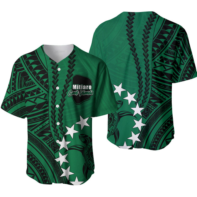 Cook Islands Mitiaro Polynesian Baseball Jersey LT6 - Wonder Print Shop