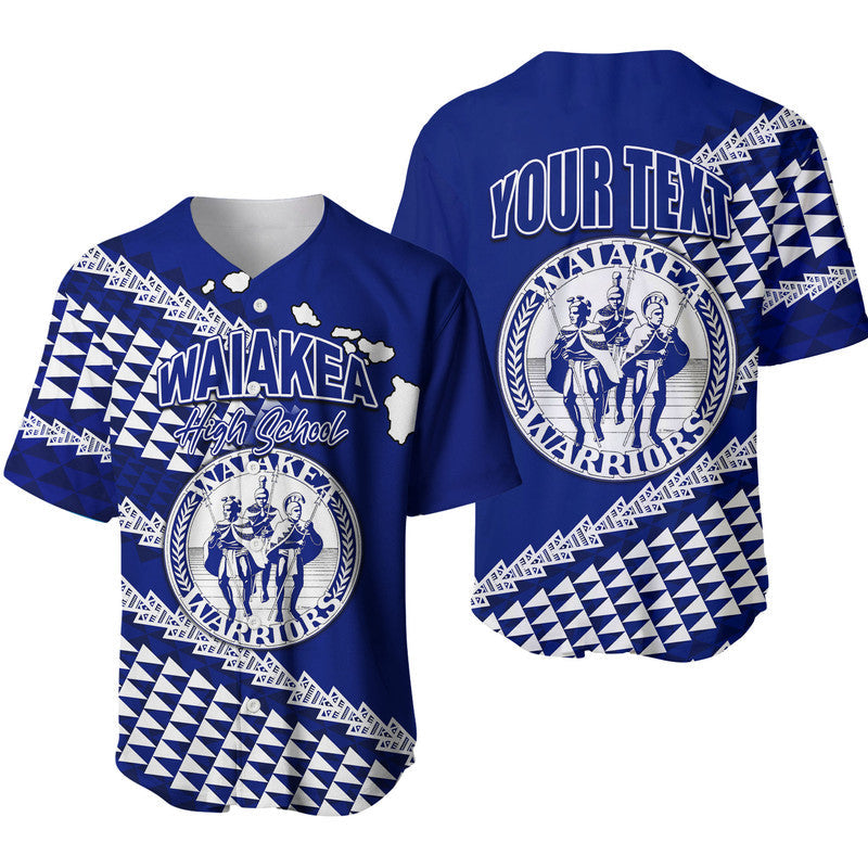 Custom Personalised Waiakea High School Hawaii Baseball Jersey LT6 - Wonder Print Shop