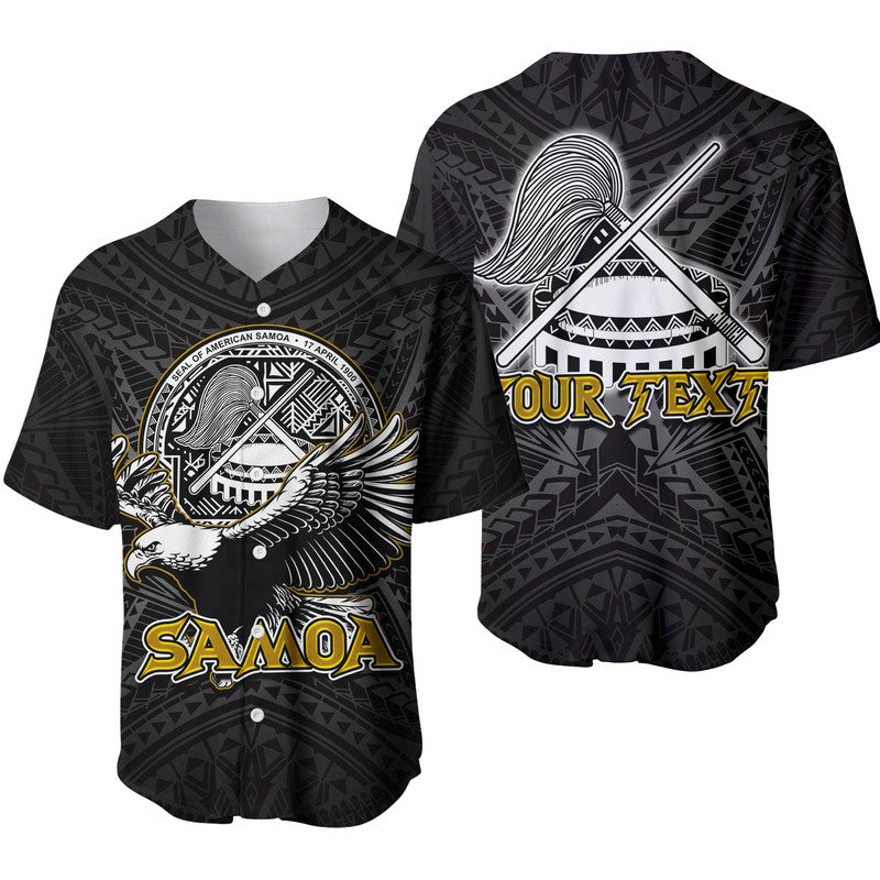 Custom Personalised Seal of American Samoa Baseball Jersey LT6 - Wonder Print Shop
