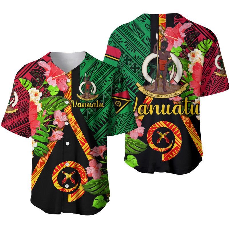 Vanuatu Baseball Jersey Independence Be Proud Vanuatu Flag LT8 - Wonder Print Shop