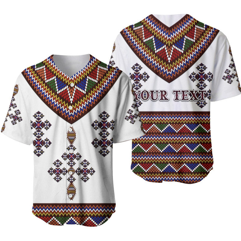 (Custom Personalised) Ethiopia Baseball Jersey Ethiopian Tibeb Proud Version LT8 - Wonder Print Shop