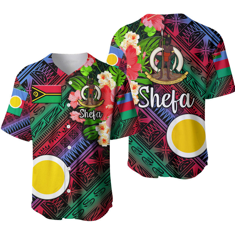 Vanuatu Shefa Baseball Jersey Independence Be Proud LT8 - Wonder Print Shop