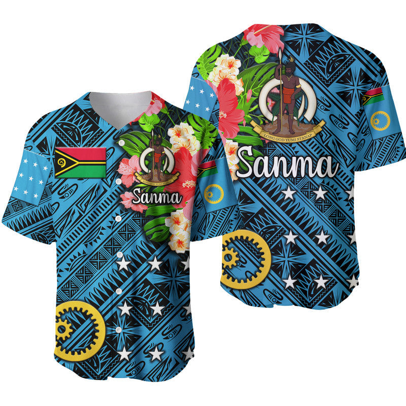 Vanuatu Sanma Baseball Jersey Independence Be Proud LT8 - Wonder Print Shop