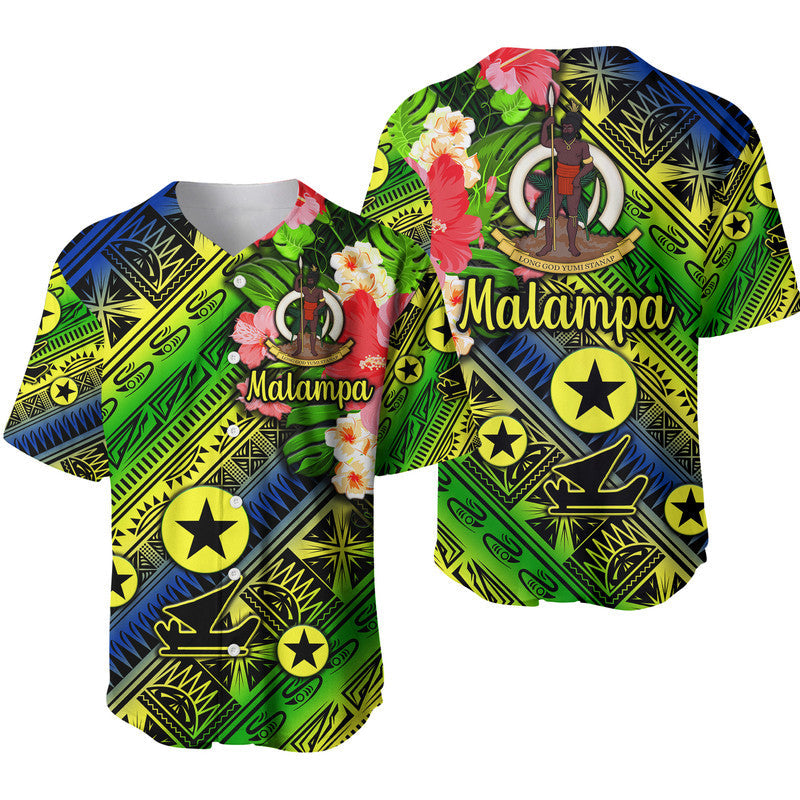 Vanuatu Malampa Baseball Jersey Independence Be Proud LT8 - Wonder Print Shop