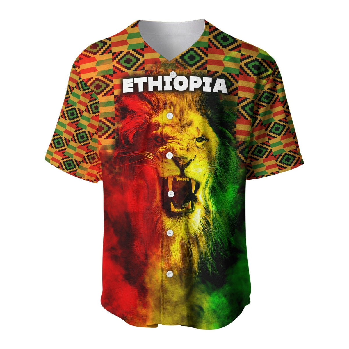 (Custom Personalised) Ethiopia Baseball Jerseys Special Style LT16 - Wonder Print Shop