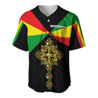(Custom Personalised) Ethiopia Baseball Jerseys Stylized flags LT16 - Wonder Print Shop