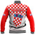 (Custom Personalised) Croatia Hrvatska Football World Cup Vibe Baseball Jacket LT9 - Wonder Print Shop