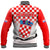 (Custom Personalised) Croatia Hrvatska Football World Cup Vibe Baseball Jacket LT9
