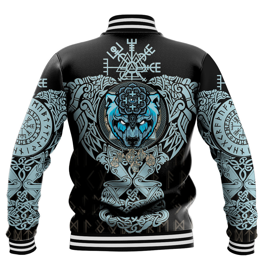 Viking Bear Tattoo Viking Baseball Jacket RLT12 - Wonder Print Shop