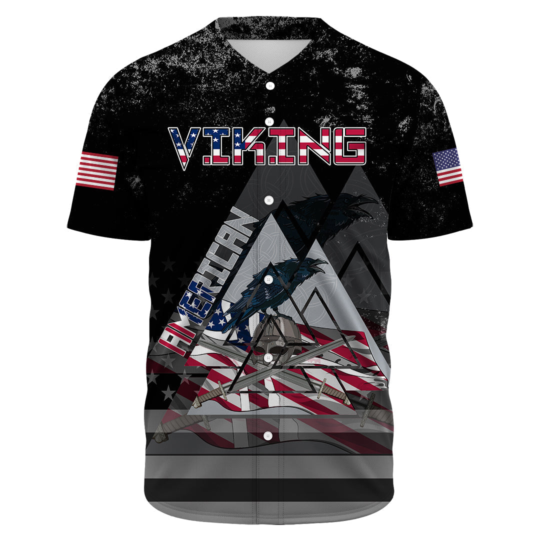 Viking American Viking See You In Valhalla Baseball Jersey RLT12 - Wonder Print Shop