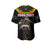 (Custom Personalised) Ethiopia Baseball Jersey Reggae Style No.2 LT6 - Wonder Print Shop