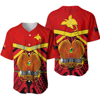 (Custom Personalised) Papua New Guinea Baseball Jersey the One and Only LT13 - Wonder Print Shop