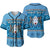 (Custom Personalised) Botswana Independence Anniversary Baseball Jersey Flag and Pattern LT13 - Wonder Print Shop