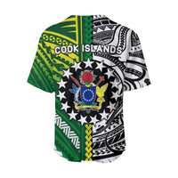 Cook Islands Unique Baseball Jersey Polynesia Pattern LT13 - Wonder Print Shop