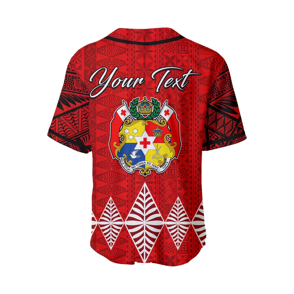 (Custom Personalised) Kingdom of Tonga Baseball Jersey 2021 Tonga National Day LT13 - Wonder Print Shop