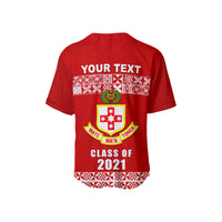 (Custom Personalised) Kolisi Tonga Baseball Jersey - Class Year and Your Text LT13 - Wonder Print Shop