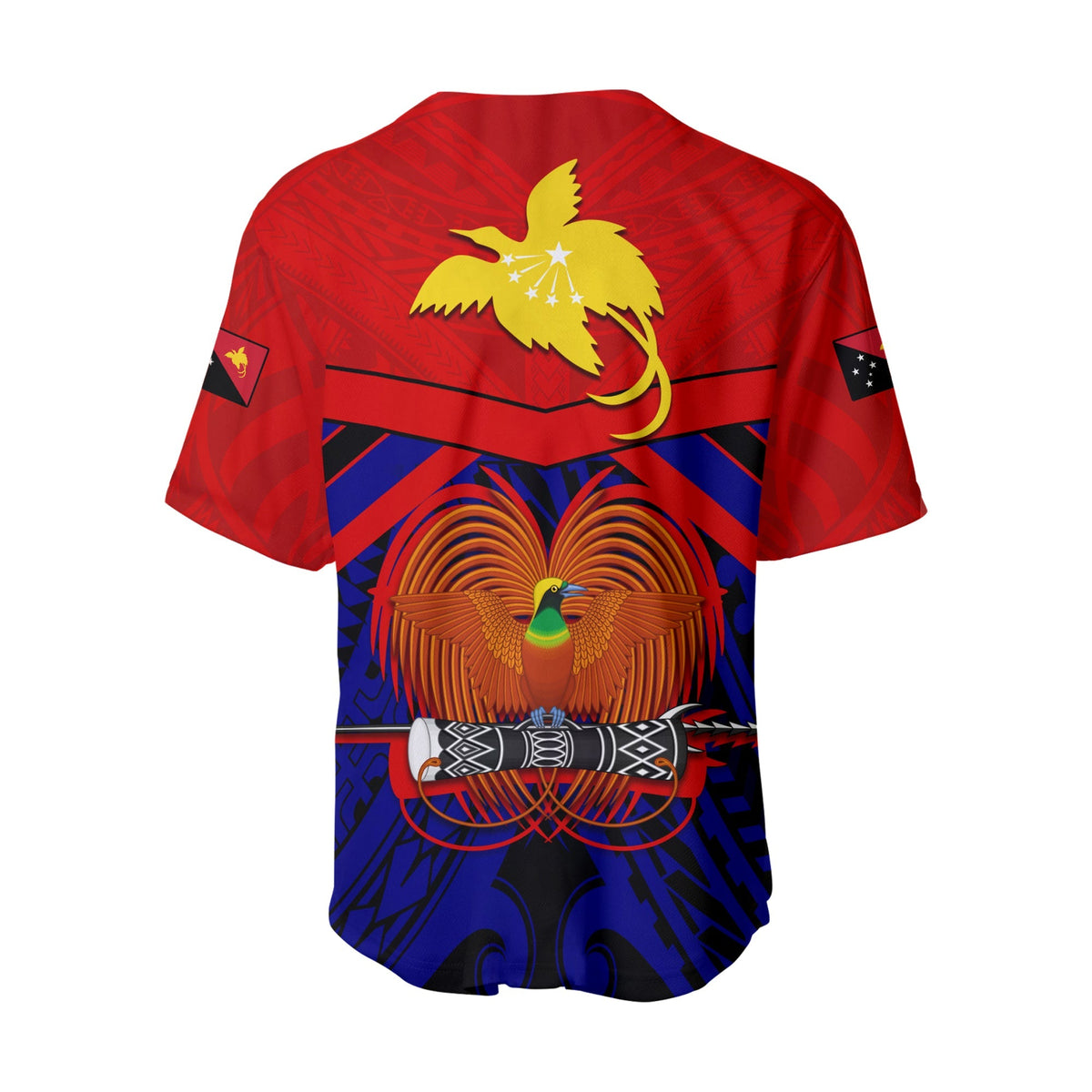 Central Province Baseball Jersey Papua New Guinea LT13 - Wonder Print Shop