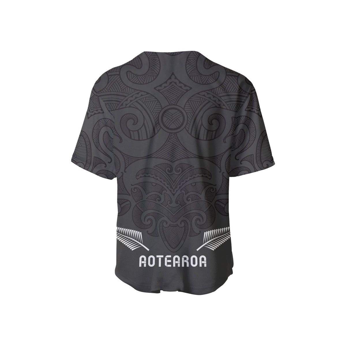 Maori 2021 Baseball Jersey - Aotearoa Tattoo LT13 - Wonder Print Shop