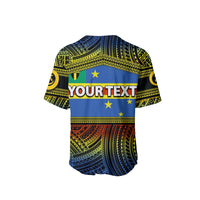 (Custom Personalised) Tafea Province Baseball Jersey Of Vanuatu Polynesian Patterns LT6 - Wonder Print Shop