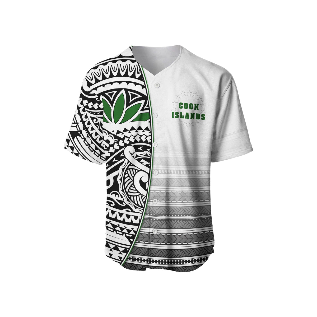 Cook Islands Baseball Jersey Impressive White LT13 - Wonder Print Shop