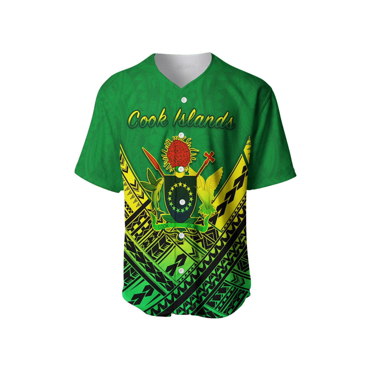 Cook Islands Baseball Jersey Simple LT13 - Wonder Print Shop