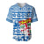Fiji Polynesian Baseball Jersey Fijian Tapa Pattern LT13 - Wonder Print Shop