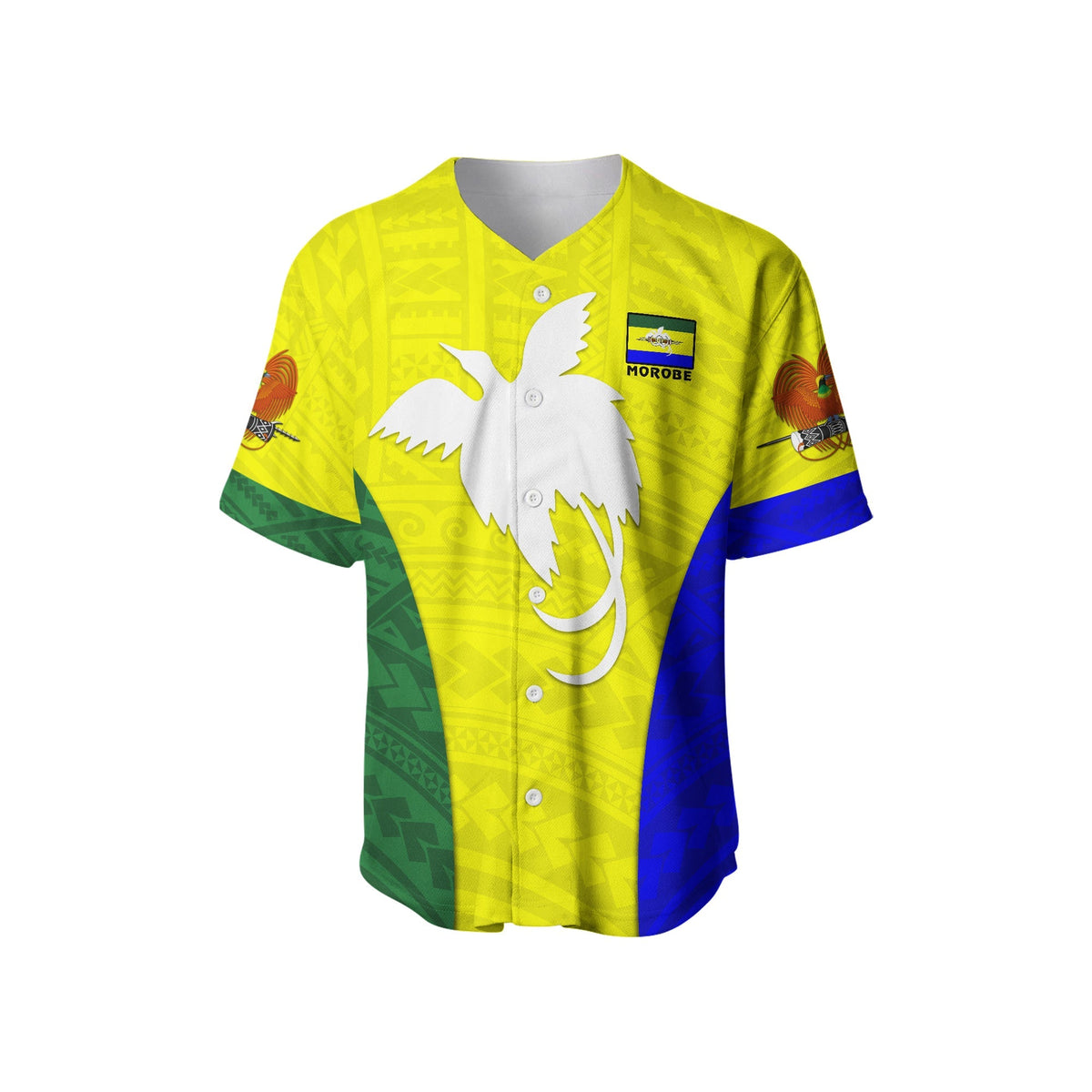 Morobe Province Baseball Jersey Papua New Guinea LT13 - Wonder Print Shop