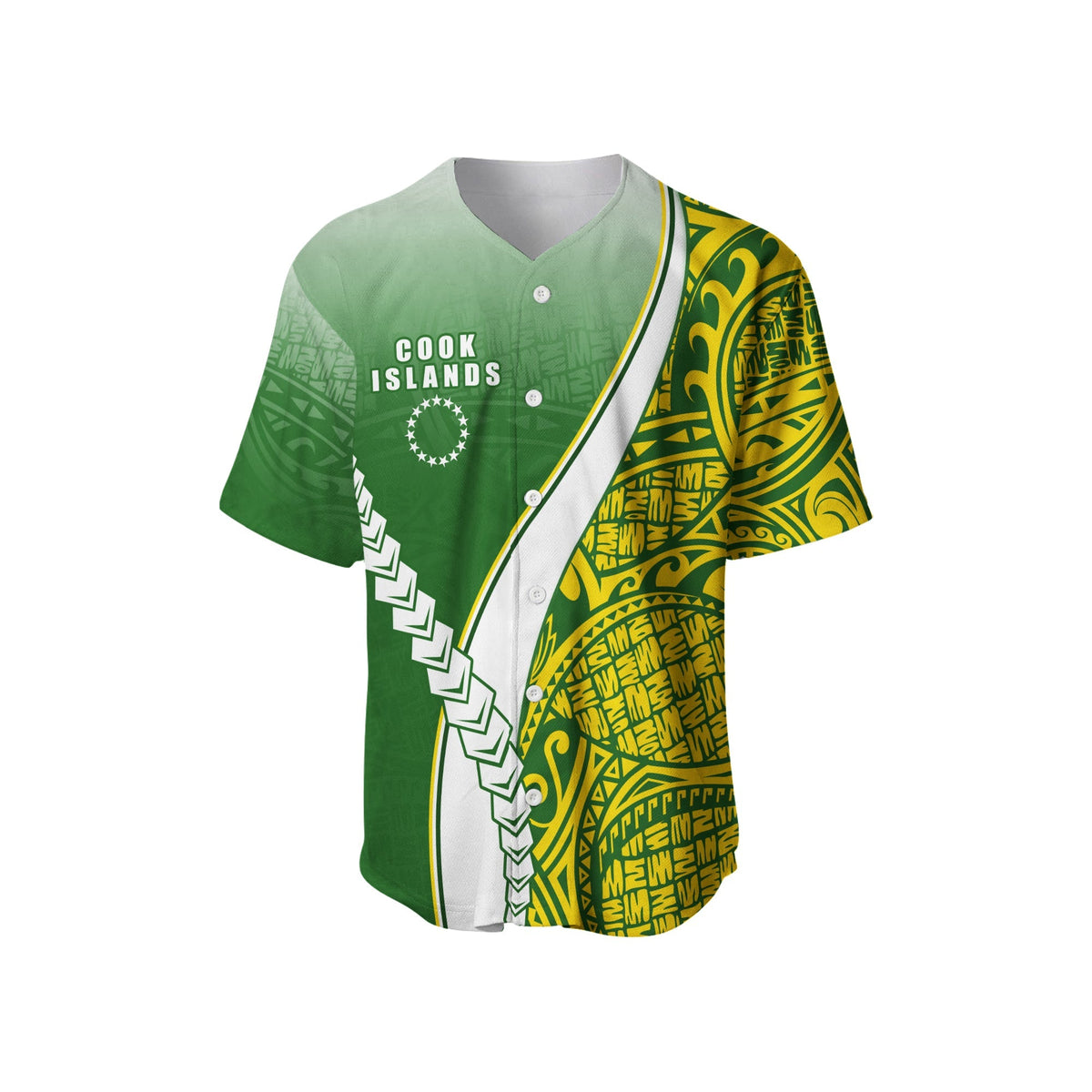 Cook Islands Baseball Jersey LT13 - Wonder Print Shop