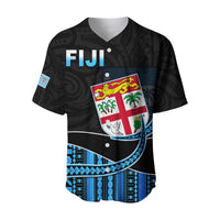 Fiji Polynesian Baseball Jersey Featured Fijian Lovers LT13 - Wonder Print Shop